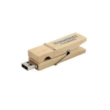 Unidad flash USB de madera para regalo promocional (EW009)